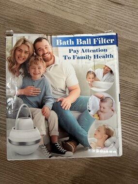 Bath Ball Filter - White Family Bath Water Purifier
